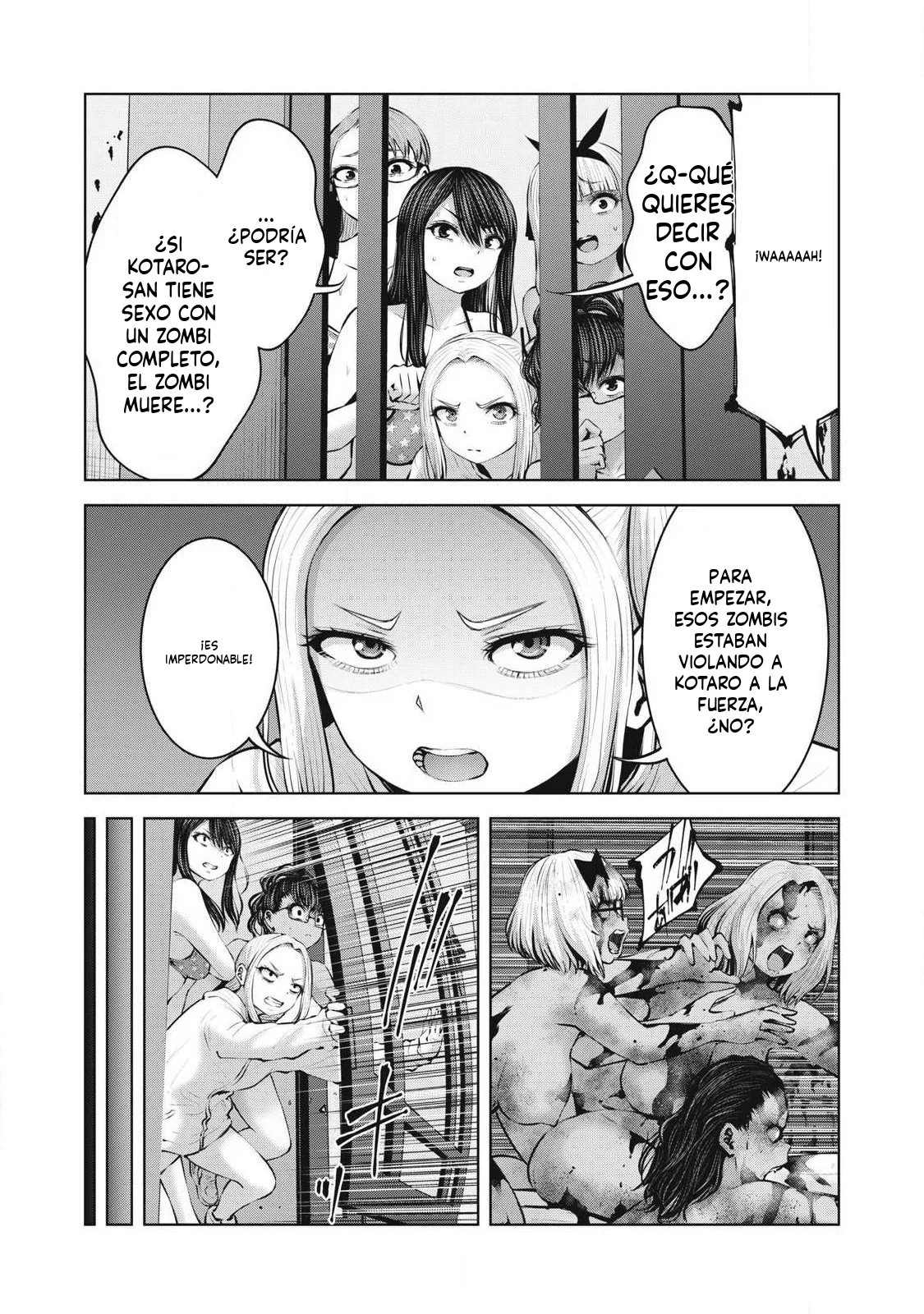ZOMBIE SEKAI DE HAREM WO TSUKUROU capítulo 23.1 página 12