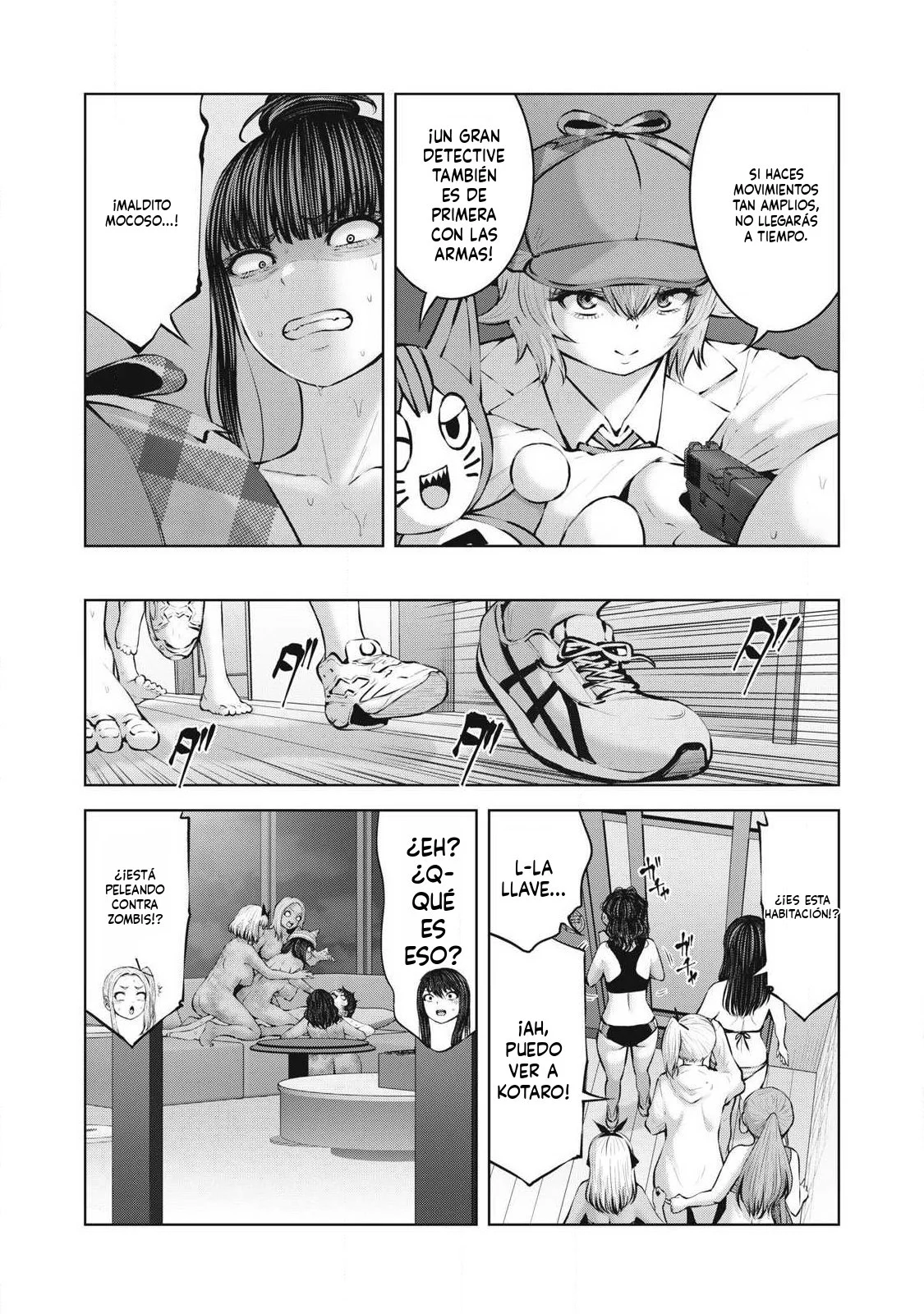 ZOMBIE SEKAI DE HAREM WO TSUKUROU capítulo 23.1 página 8