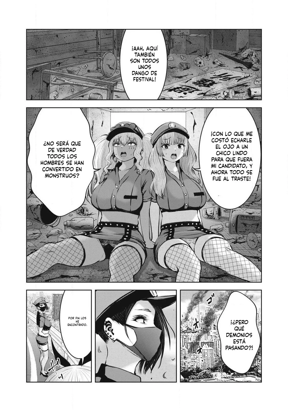 ZOMBIE SEKAI DE HAREM WO TSUKUROU capítulo 24.1 página 15