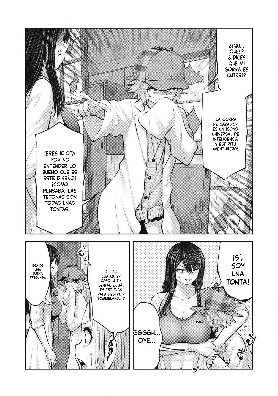 ZOMBIE SEKAI DE HAREM WO TSUKUROU capítulo 24.1 página 2