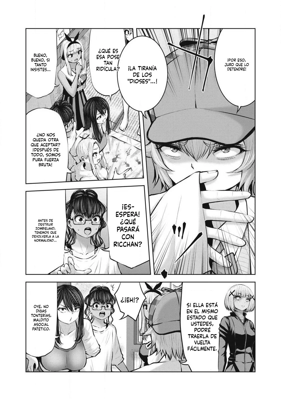 ZOMBIE SEKAI DE HAREM WO TSUKUROU capítulo 24.1 página 5
