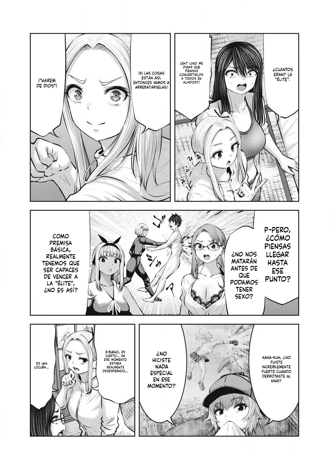 ZOMBIE SEKAI DE HAREM WO TSUKUROU capítulo 24.1 página 7