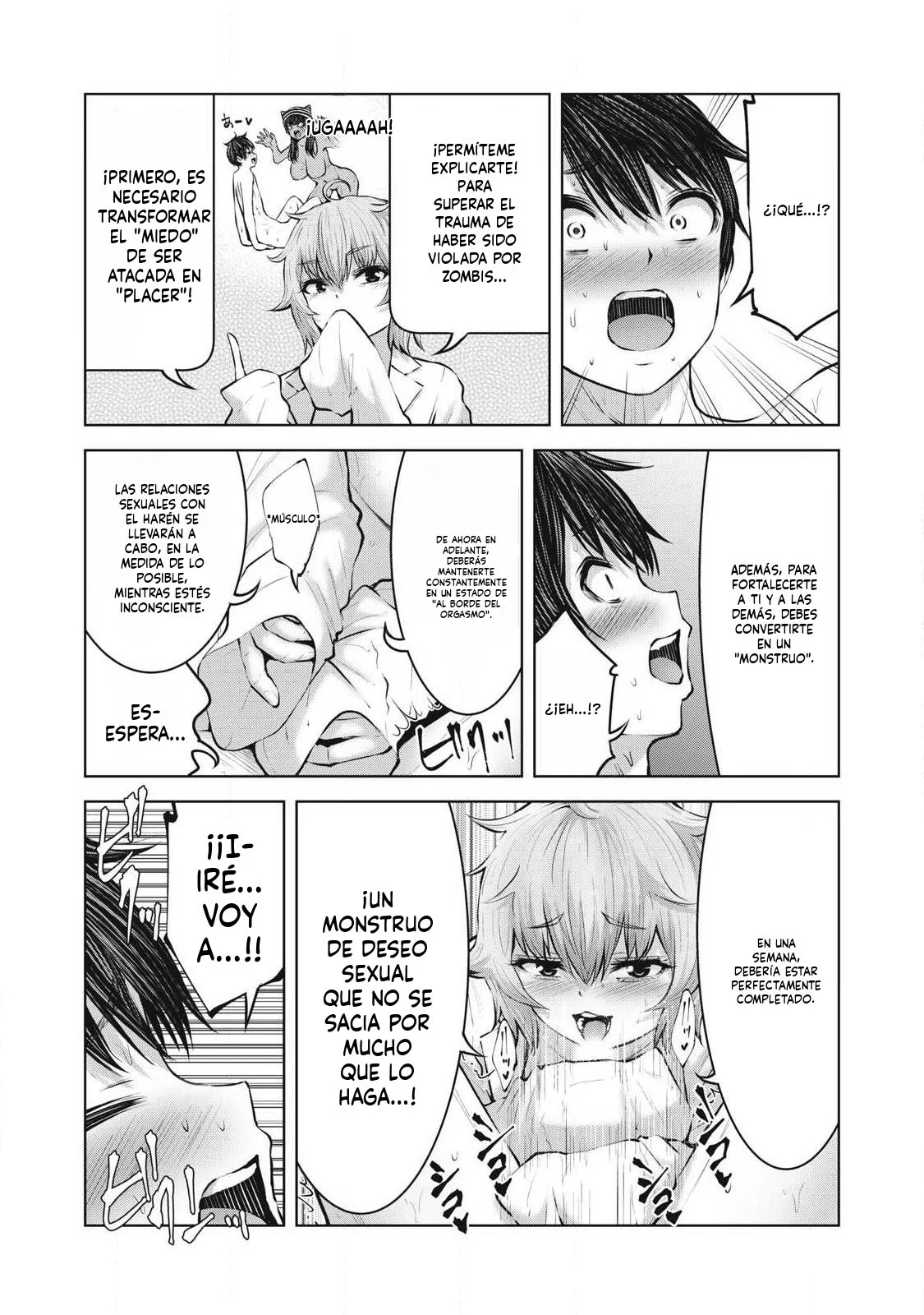 ZOMBIE SEKAI DE HAREM WO TSUKUROU capítulo 24.2 página 5
