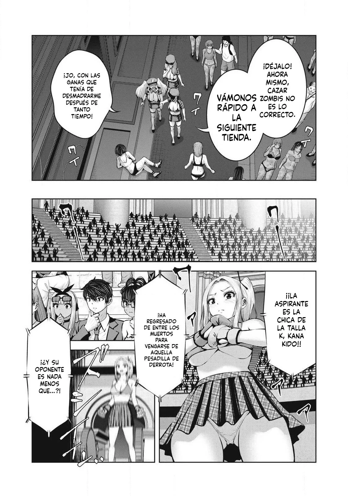 ZOMBIE SEKAI DE HAREM WO TSUKUROU capítulo 25.1 página 11