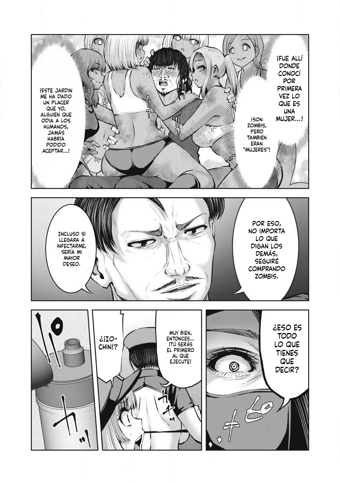 ZOMBIE SEKAI DE HAREM WO TSUKUROU capítulo 25.1 página 5