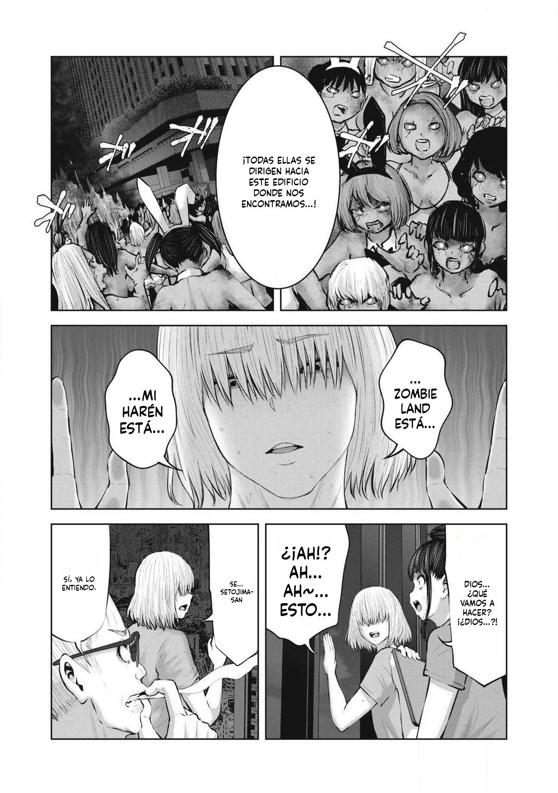 ZOMBIE SEKAI DE HAREM WO TSUKUROU capítulo 26.1 página 17