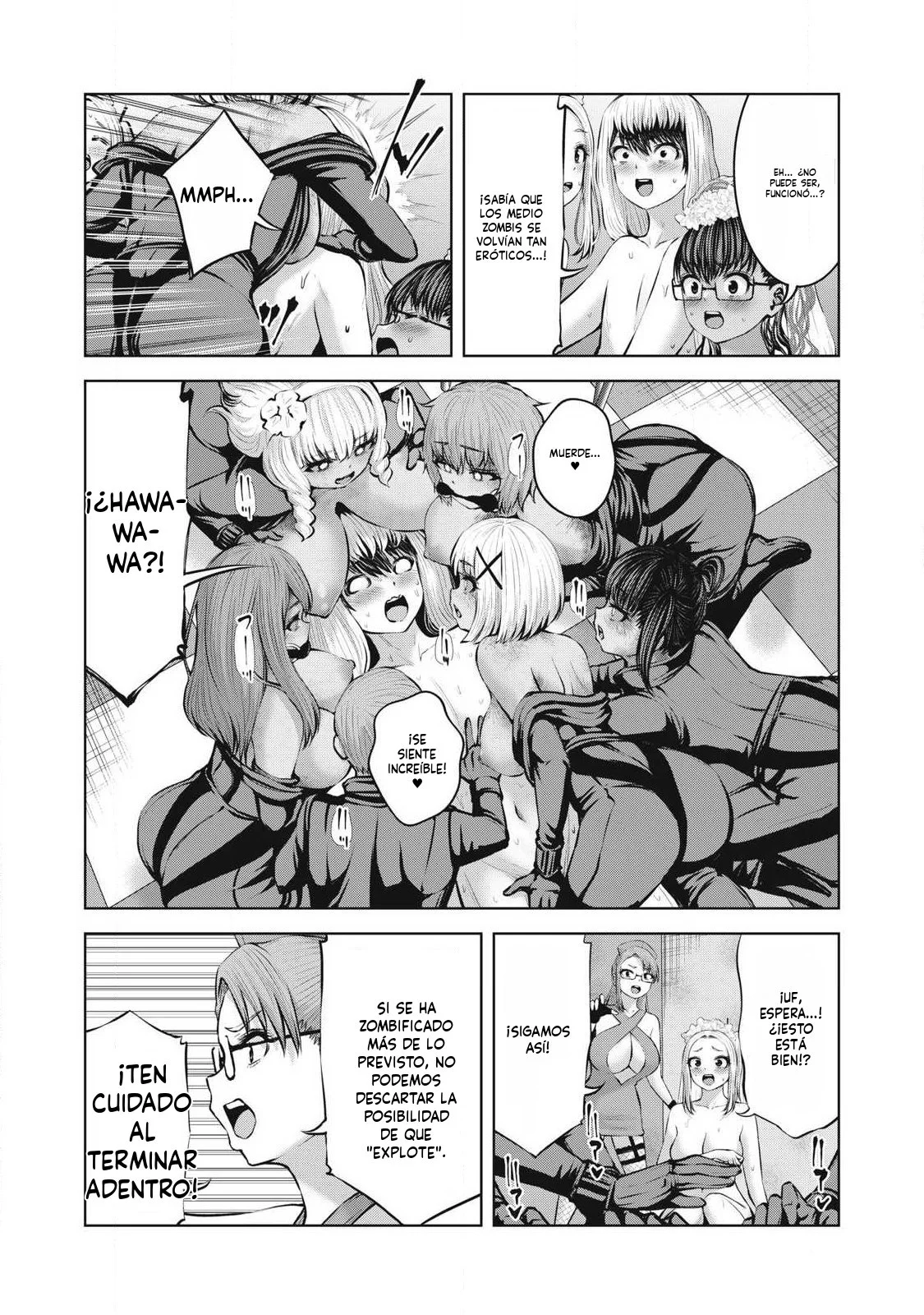 ZOMBIE SEKAI DE HAREM WO TSUKUROU capítulo 26.1 página 5