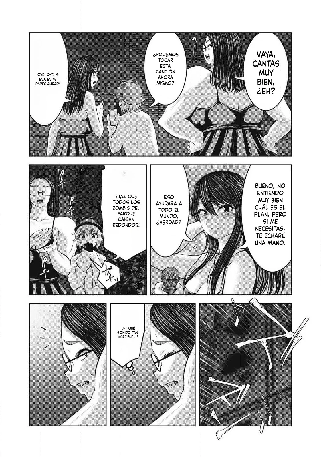 ZOMBIE SEKAI DE HAREM WO TSUKUROU capítulo 26.1 página 9