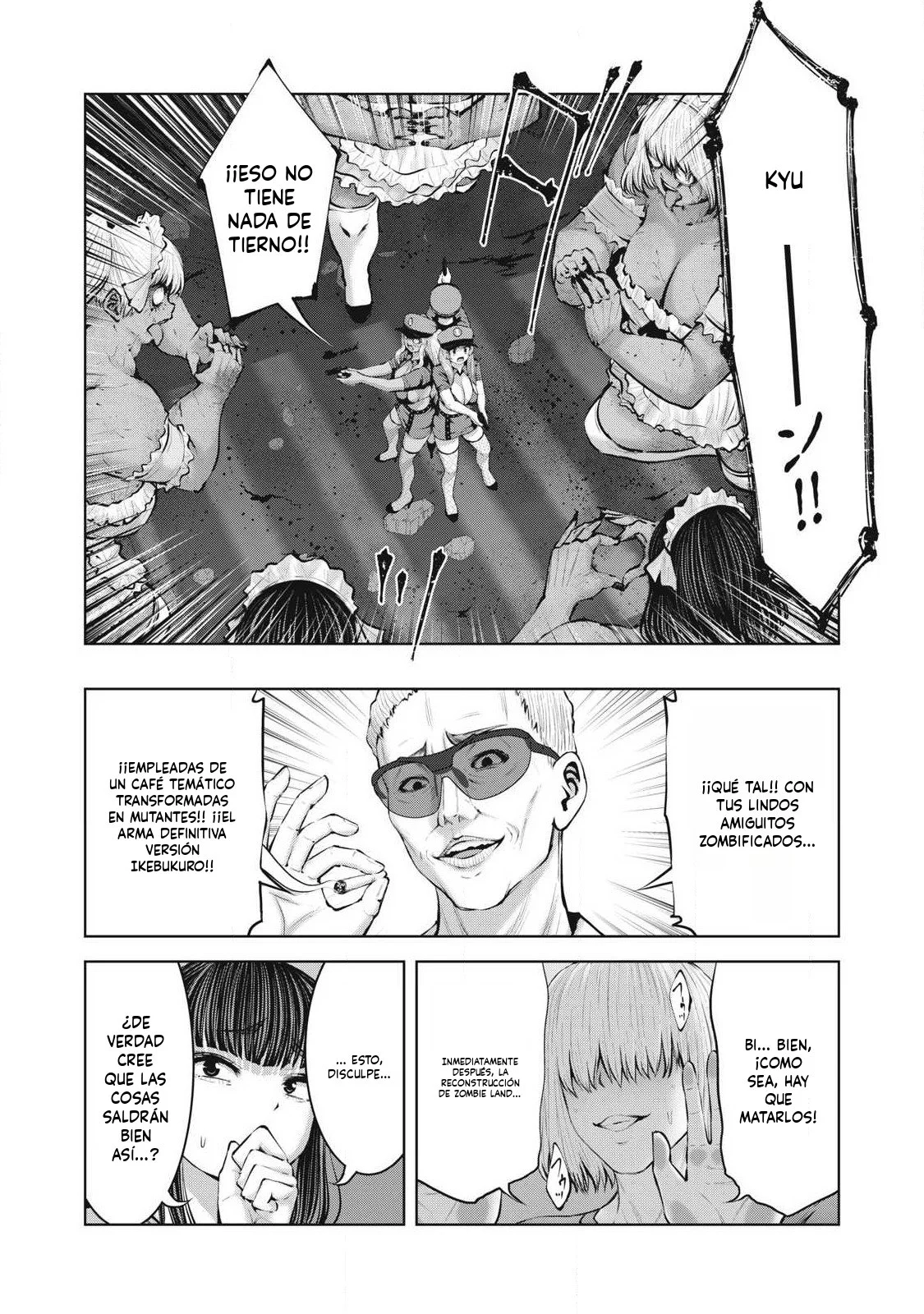 ZOMBIE SEKAI DE HAREM WO TSUKUROU capítulo 26.2 página 14