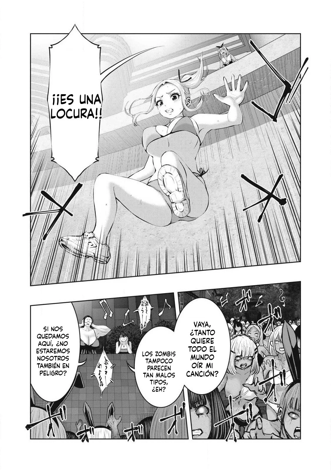 ZOMBIE SEKAI DE HAREM WO TSUKUROU capítulo 26.2 página 8