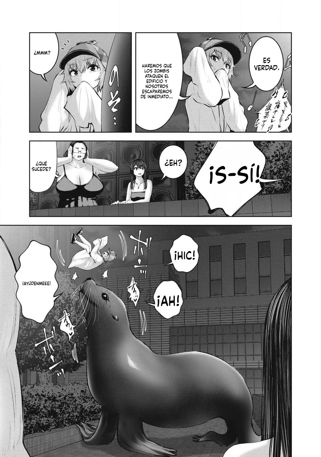 ZOMBIE SEKAI DE HAREM WO TSUKUROU capítulo 26.2 página 9