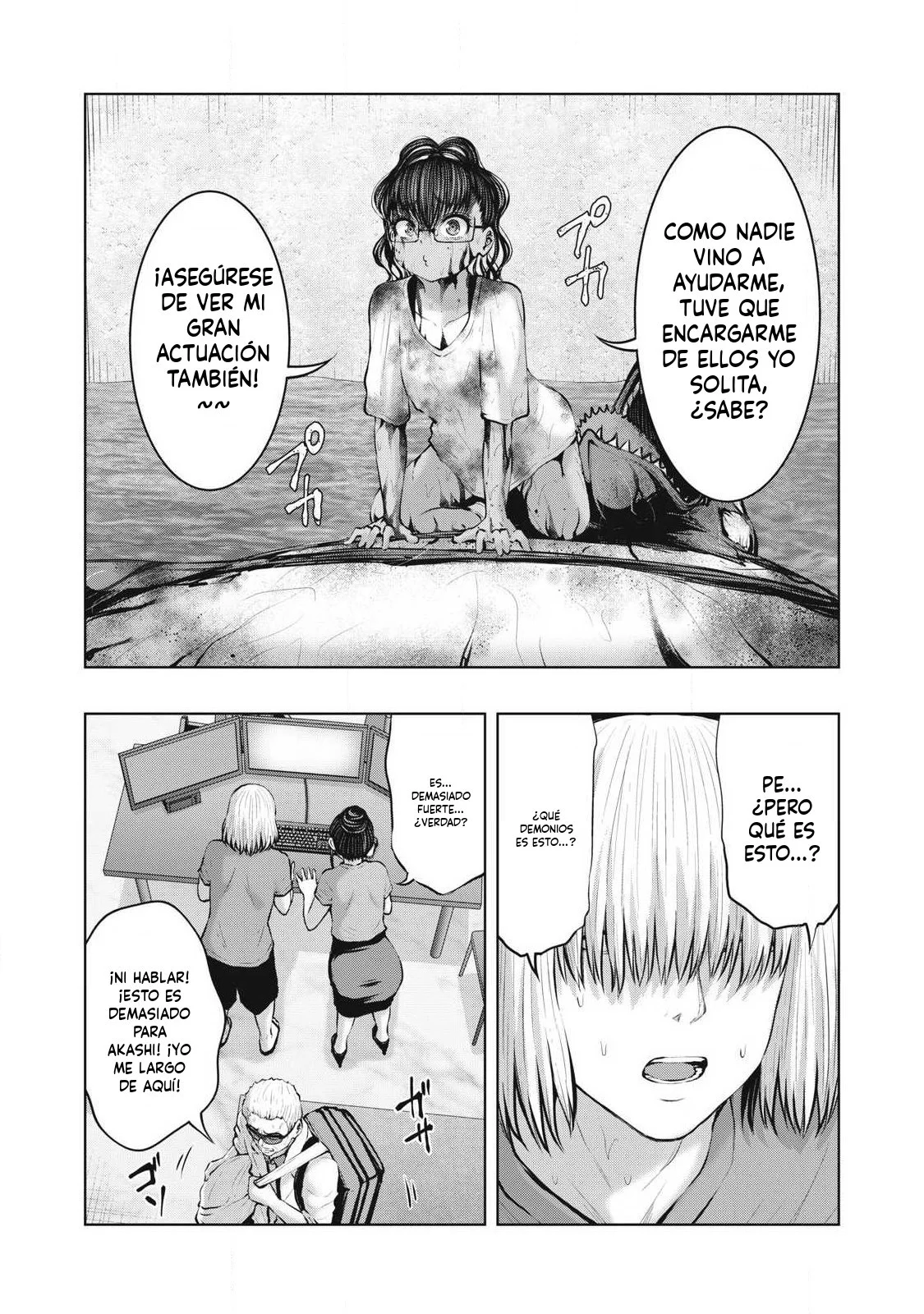 ZOMBIE SEKAI DE HAREM WO TSUKUROU capítulo 27.1 página 15