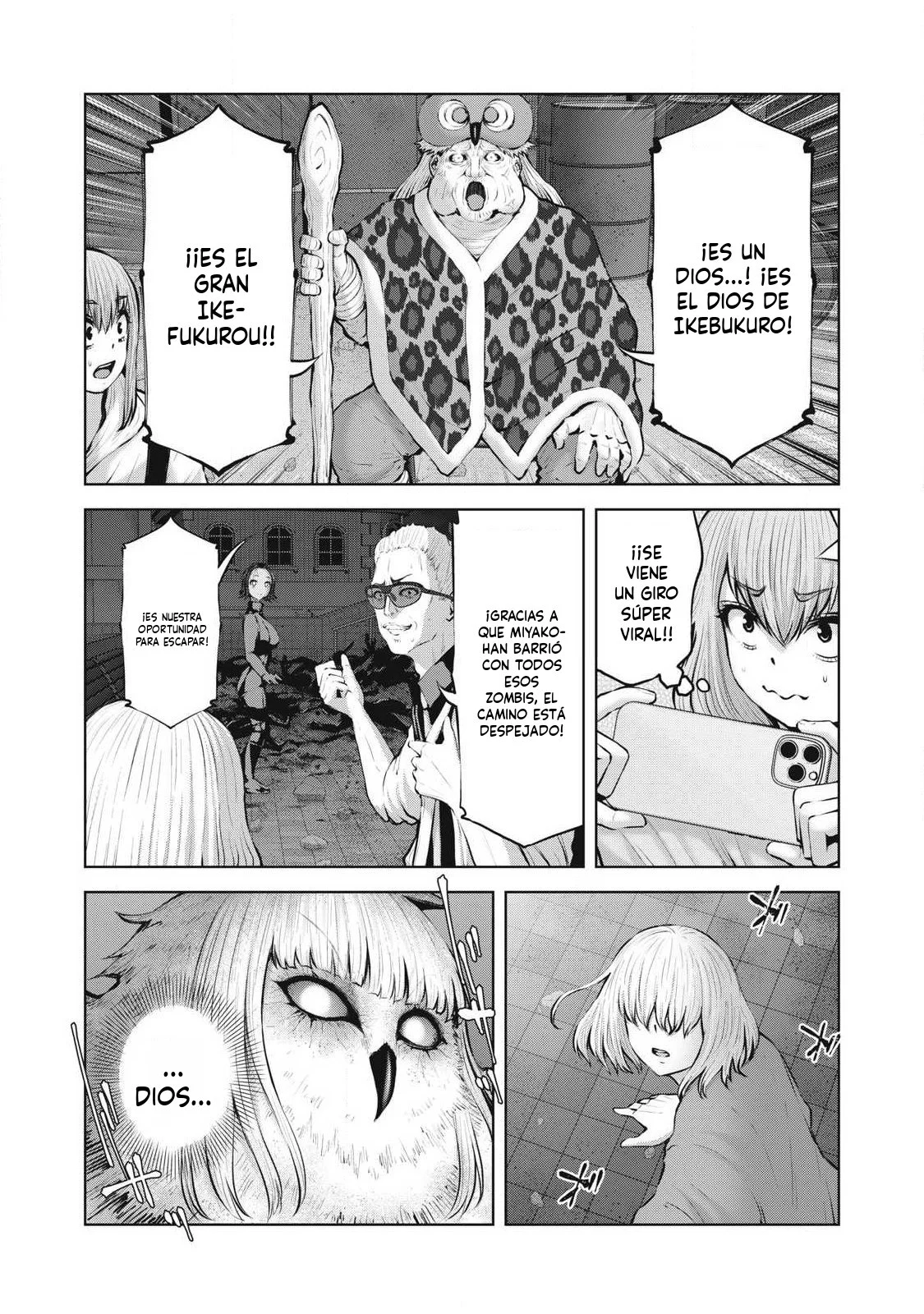 ZOMBIE SEKAI DE HAREM WO TSUKUROU capítulo 27.2 página 14