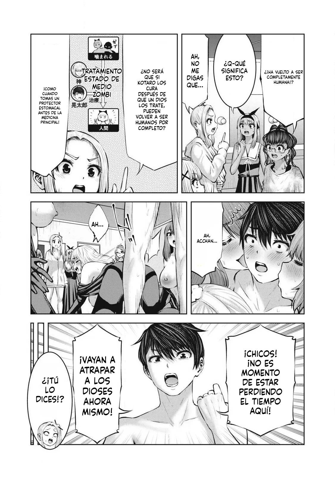 ZOMBIE SEKAI DE HAREM WO TSUKUROU capítulo 27.2 página 5
