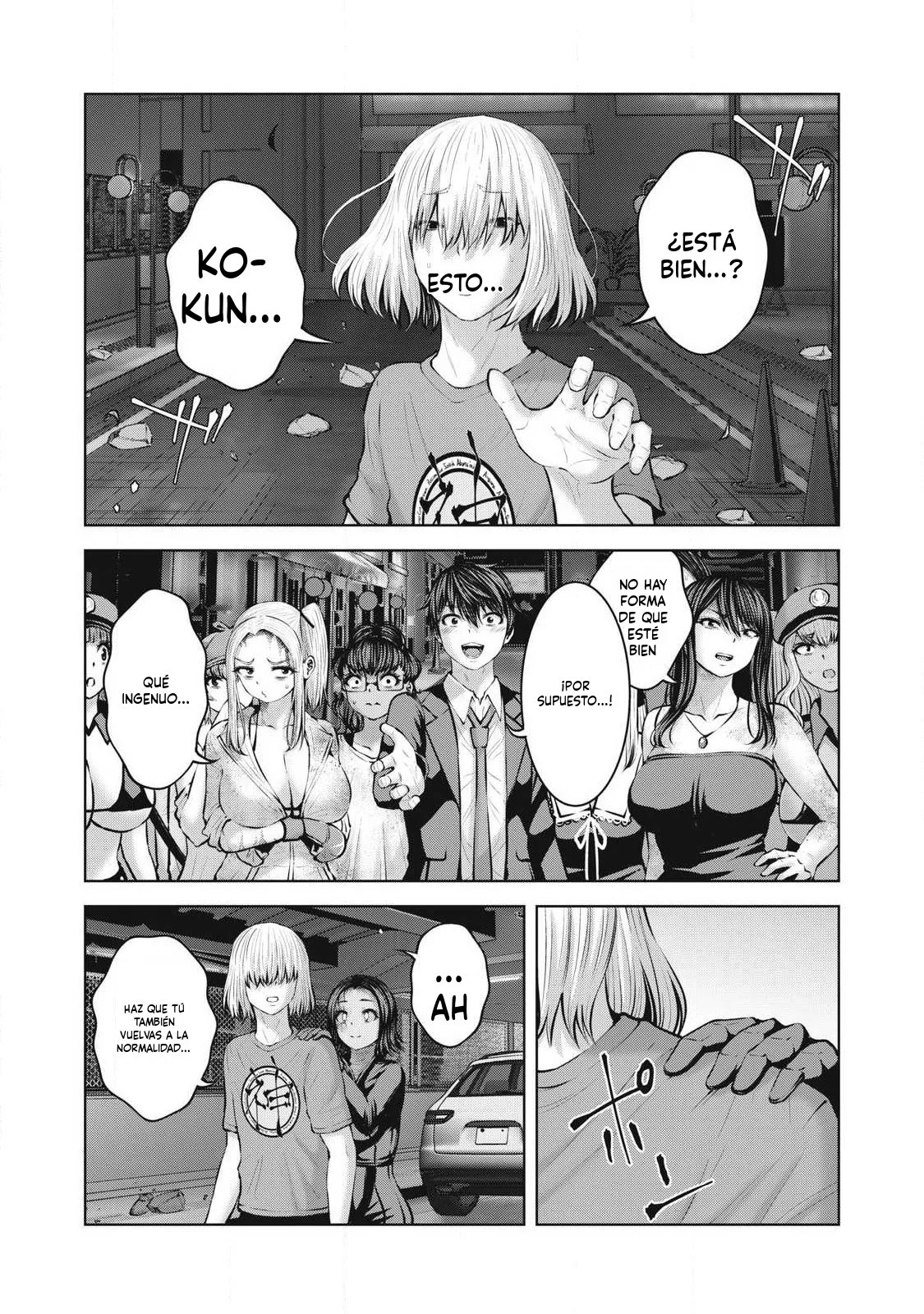 ZOMBIE SEKAI DE HAREM WO TSUKUROU capítulo 28.2 página 4