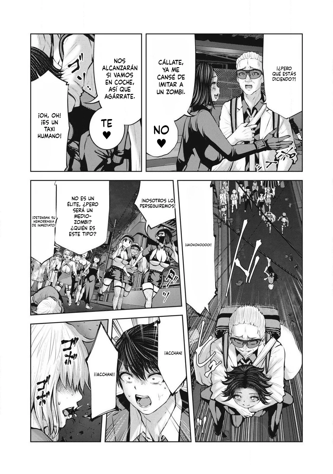 ZOMBIE SEKAI DE HAREM WO TSUKUROU capítulo 28.2 página 7
