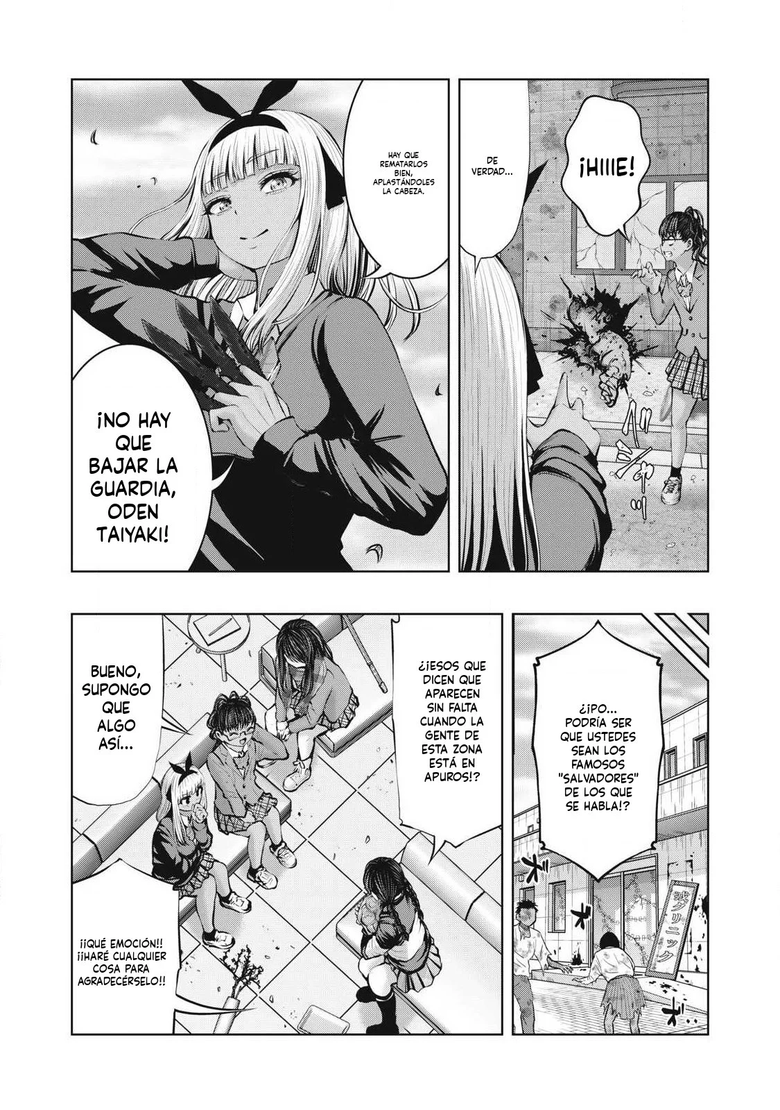 ZOMBIE SEKAI DE HAREM WO TSUKUROU capítulo 29.2 página 5