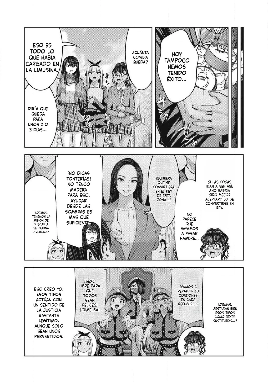 ZOMBIE SEKAI DE HAREM WO TSUKUROU capítulo 29.2 página 7