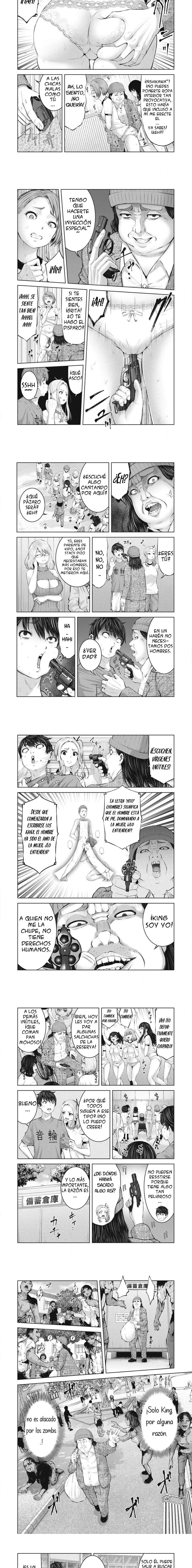 ZOMBIE SEKAI DE HAREM WO TSUKUROU capítulo 3.1 página 2