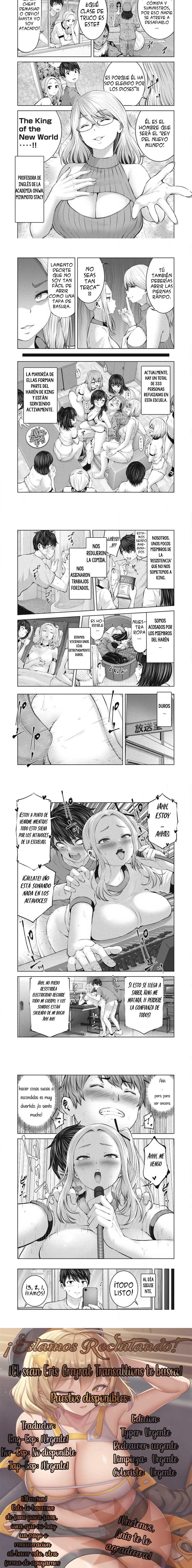 ZOMBIE SEKAI DE HAREM WO TSUKUROU capítulo 3.1 página 3