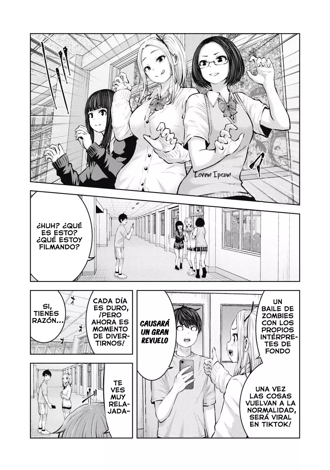 ZOMBIE SEKAI DE HAREM WO TSUKUROU capítulo 3 página 18