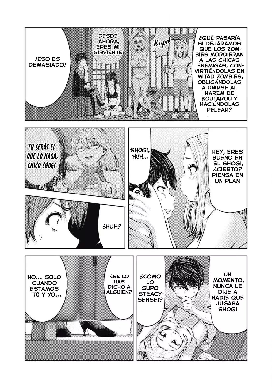 ZOMBIE SEKAI DE HAREM WO TSUKUROU capítulo 3 página 30