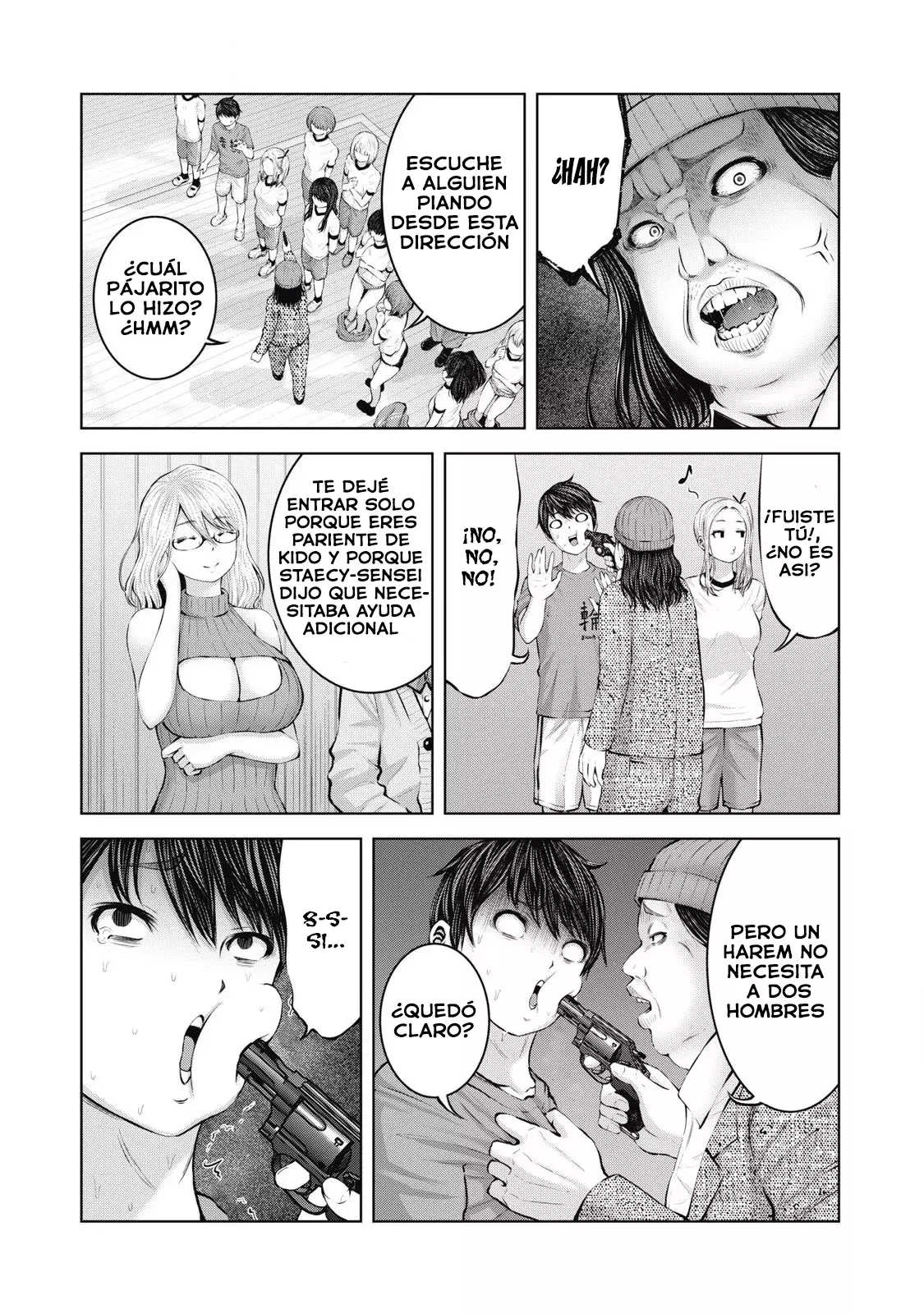 ZOMBIE SEKAI DE HAREM WO TSUKUROU capítulo 3 página 8