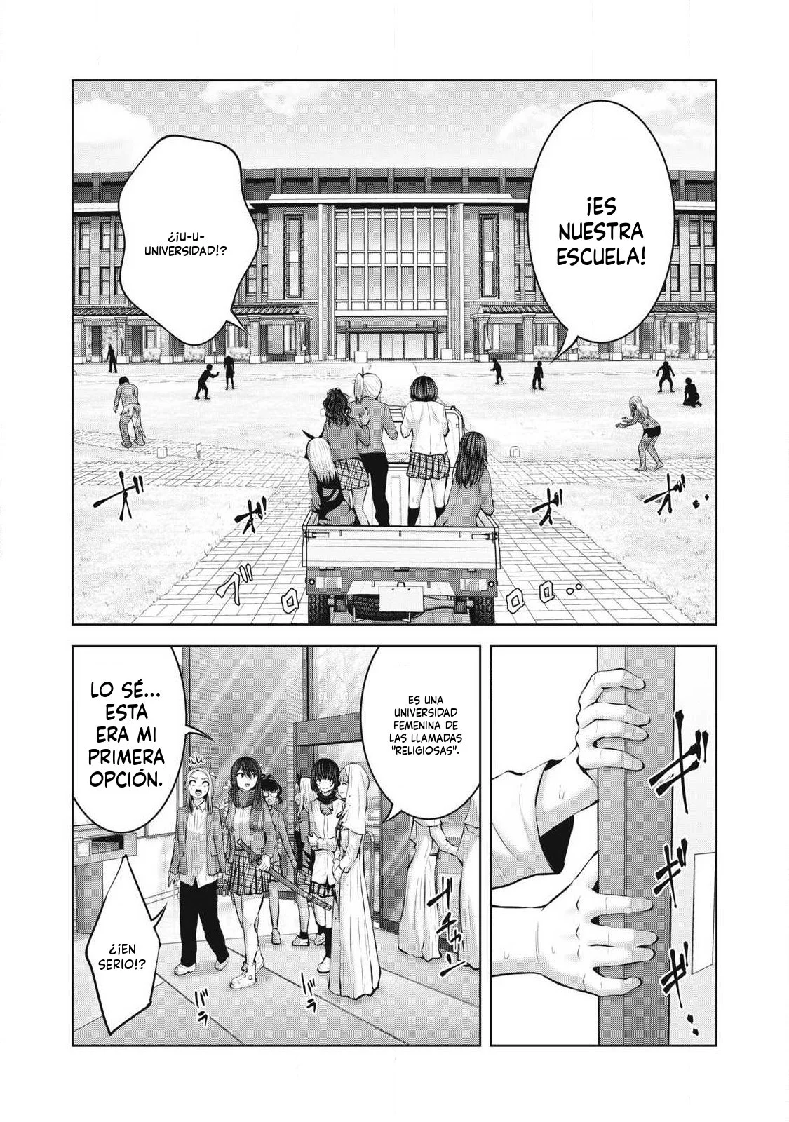 ZOMBIE SEKAI DE HAREM WO TSUKUROU capítulo 30.1 página 11