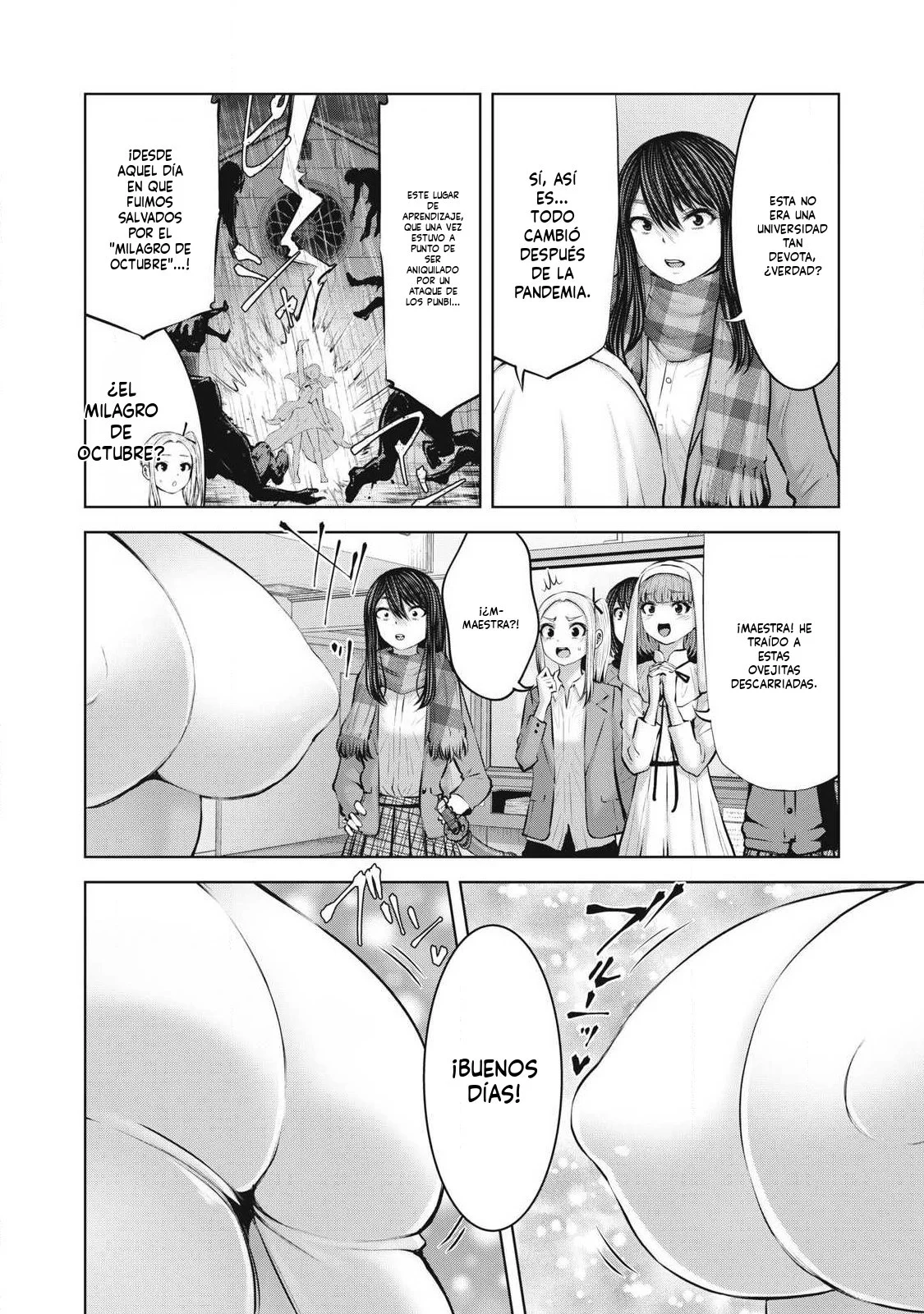 ZOMBIE SEKAI DE HAREM WO TSUKUROU capítulo 30.1 página 12
