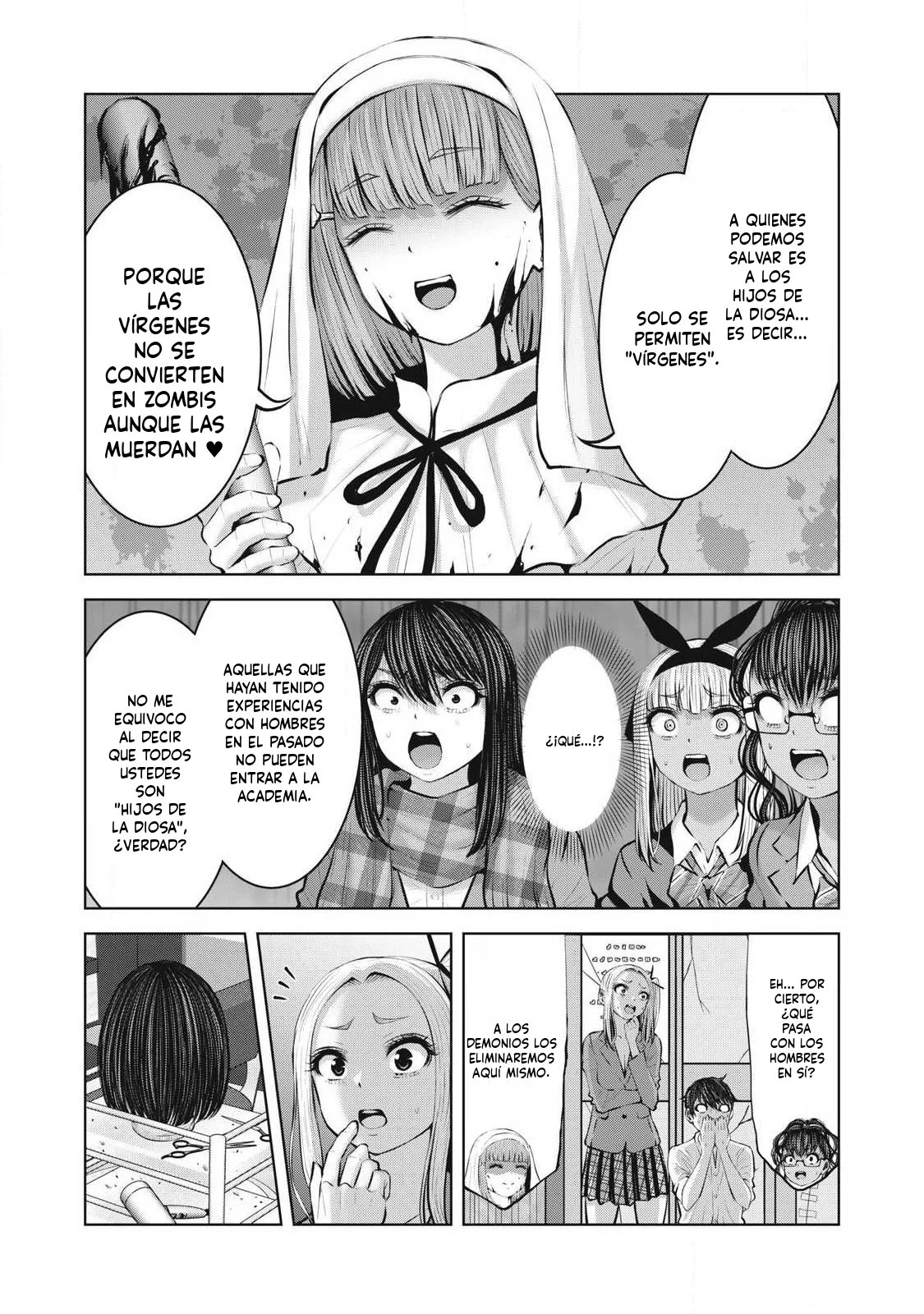ZOMBIE SEKAI DE HAREM WO TSUKUROU capítulo 30.1 página 5