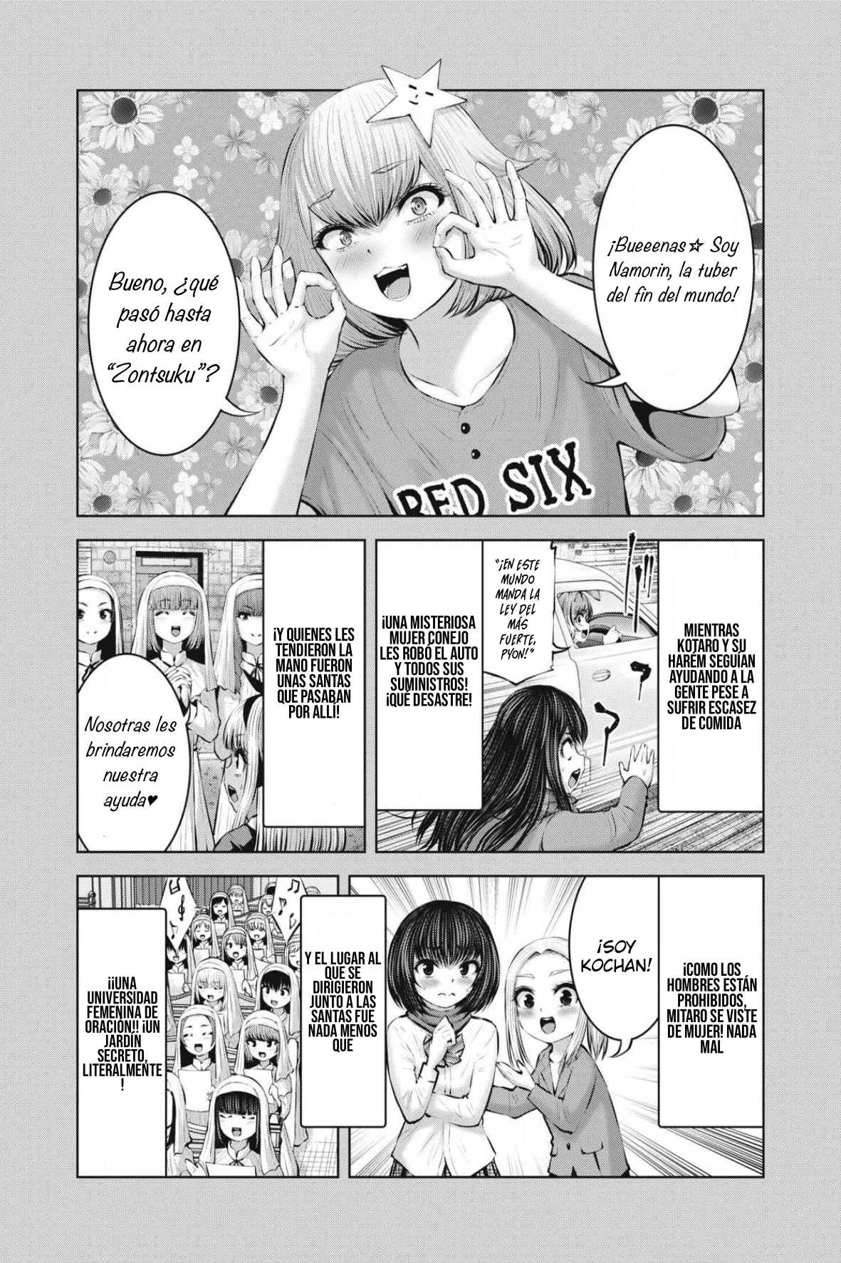 ZOMBIE SEKAI DE HAREM WO TSUKUROU capítulo 31.1 página 2
