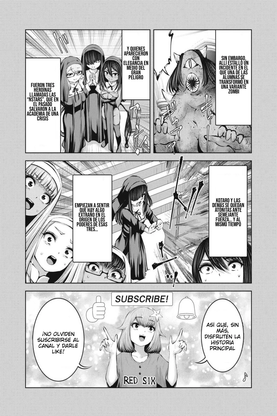 ZOMBIE SEKAI DE HAREM WO TSUKUROU capítulo 31.1 página 3