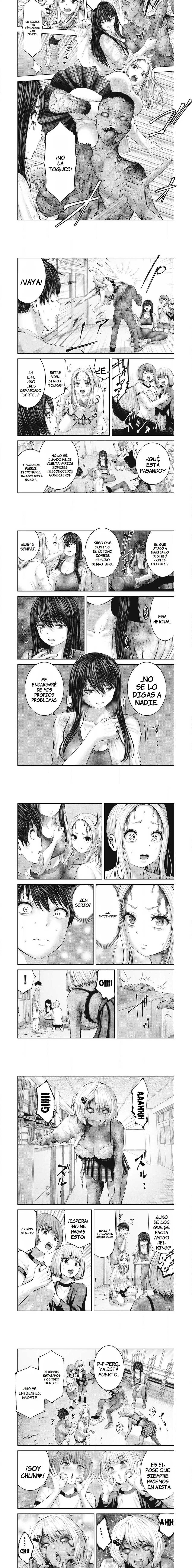 ZOMBIE SEKAI DE HAREM WO TSUKUROU capítulo 4.2 página 2