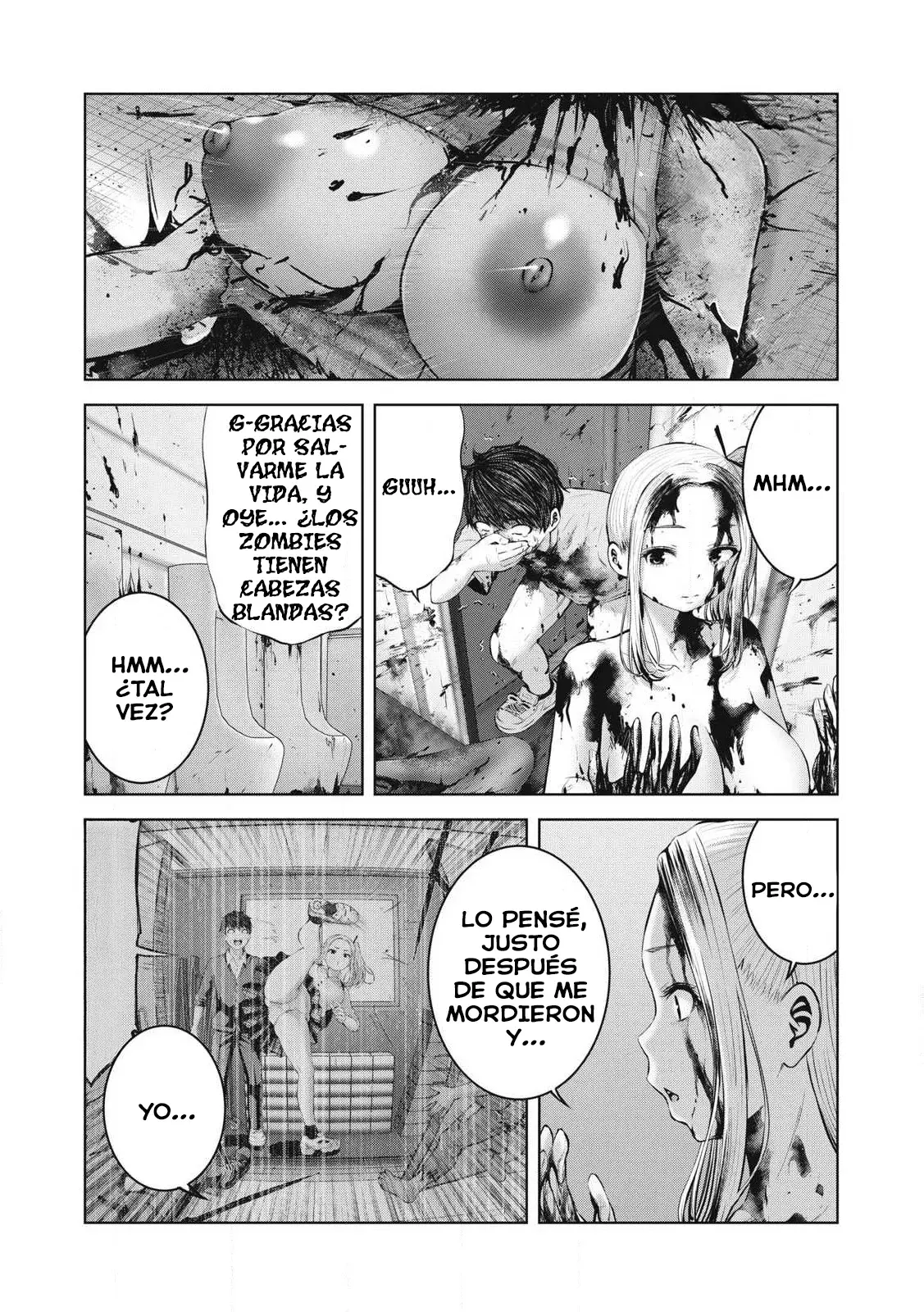 ZOMBIE SEKAI DE HAREM WO TSUKUROU capítulo 4 página 15