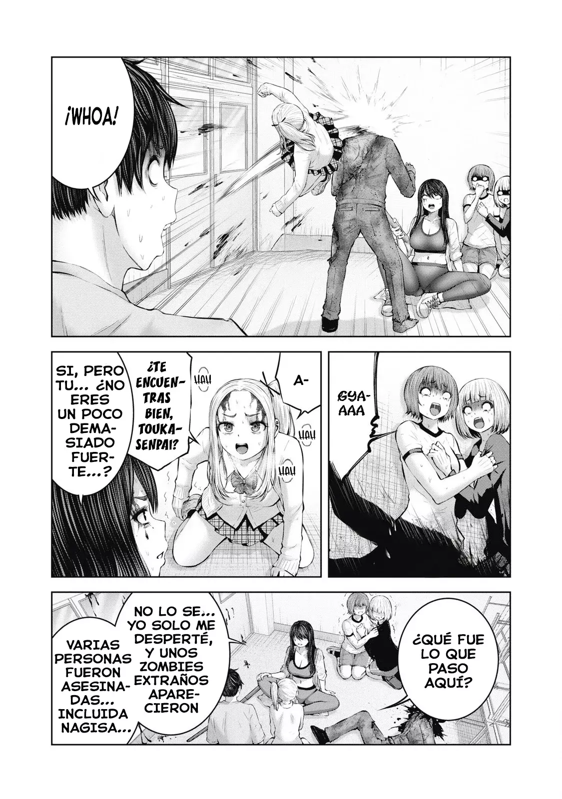 ZOMBIE SEKAI DE HAREM WO TSUKUROU capítulo 4 página 22