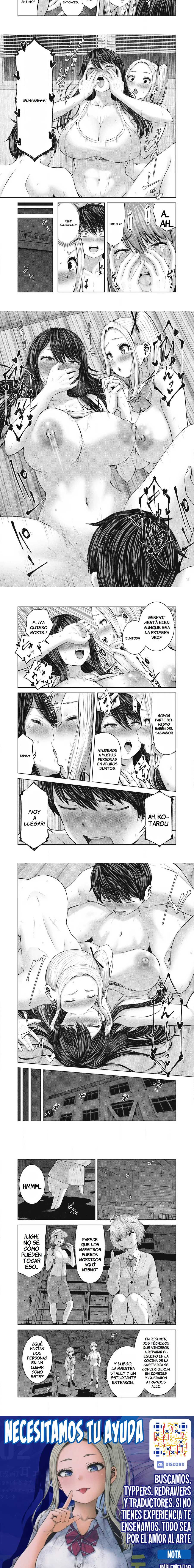 ZOMBIE SEKAI DE HAREM WO TSUKUROU capítulo 5.1 página 3