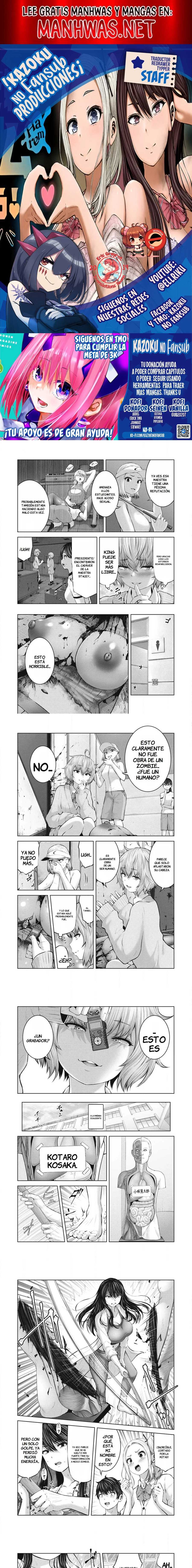 ZOMBIE SEKAI DE HAREM WO TSUKUROU capítulo 5.2 página 1