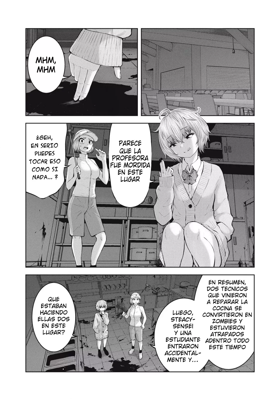 ZOMBIE SEKAI DE HAREM WO TSUKUROU capítulo 5 página 16