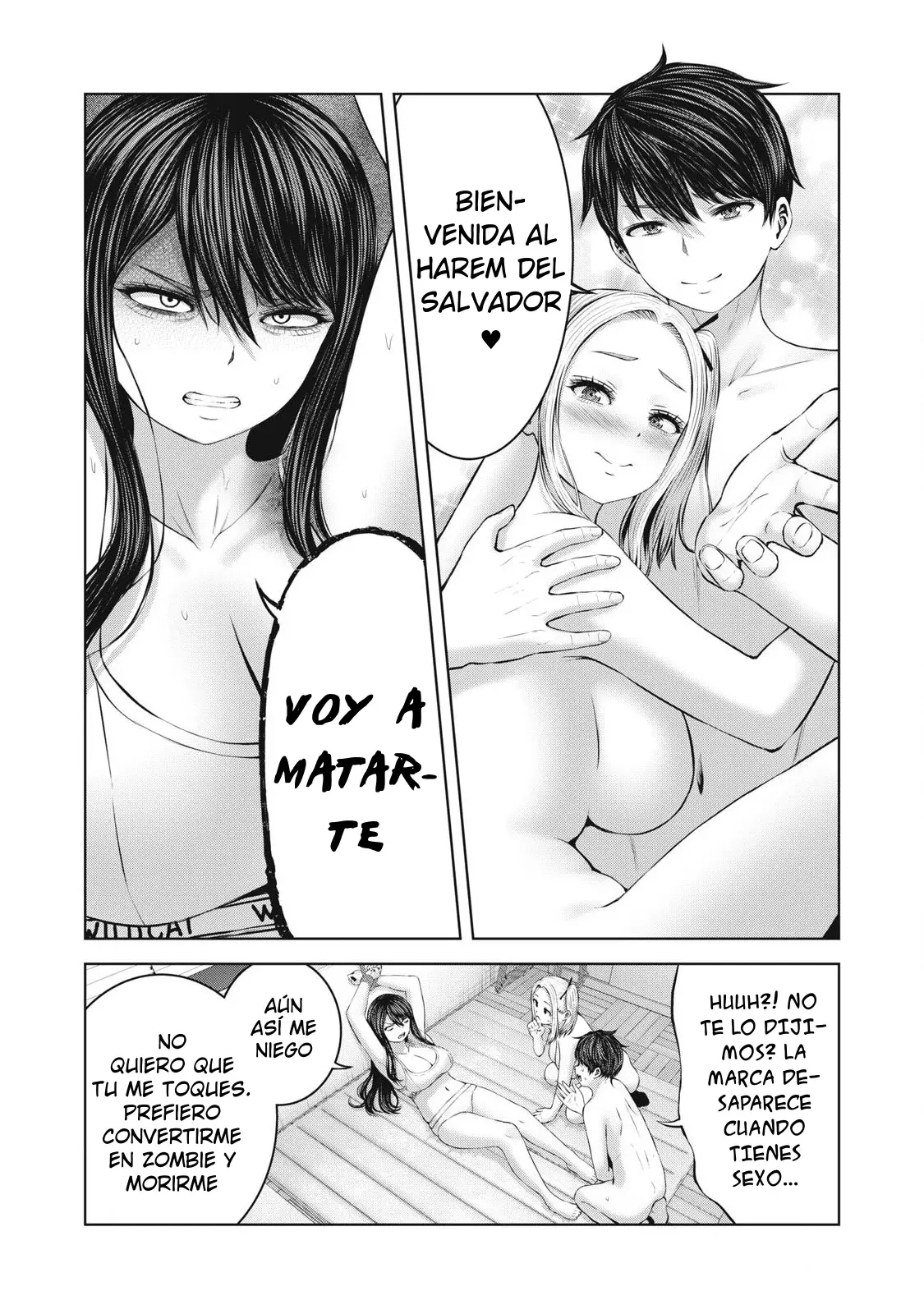 ZOMBIE SEKAI DE HAREM WO TSUKUROU capítulo 5 página 8