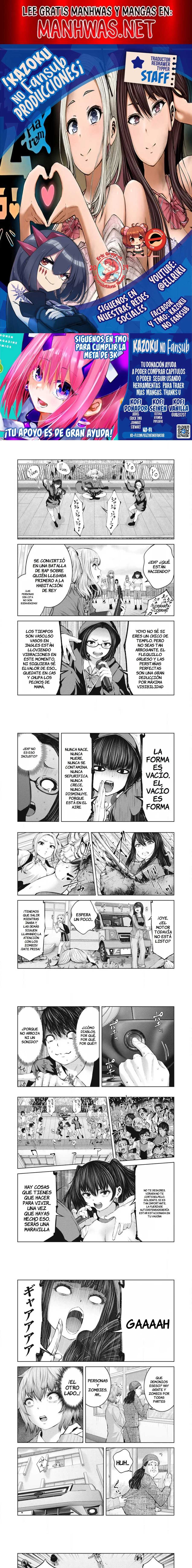 ZOMBIE SEKAI DE HAREM WO TSUKUROU capítulo 6.2 página 1
