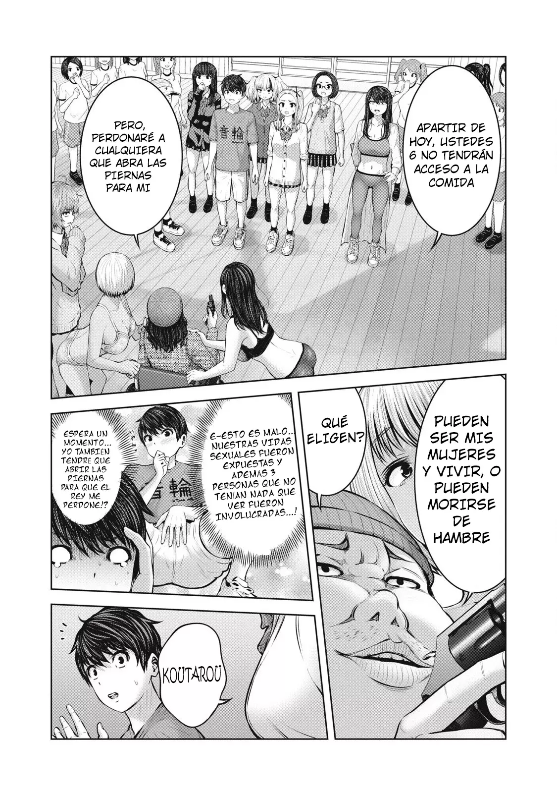 ZOMBIE SEKAI DE HAREM WO TSUKUROU capítulo 6 página 3