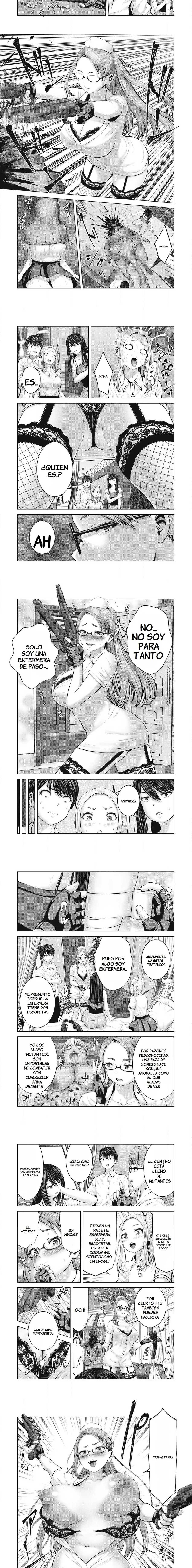 ZOMBIE SEKAI DE HAREM WO TSUKUROU capítulo 7.1 página 3