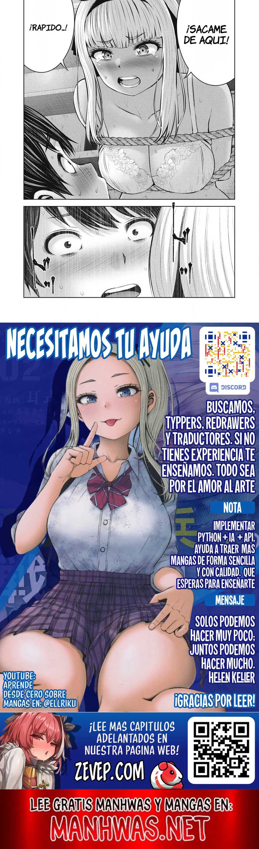 ZOMBIE SEKAI DE HAREM WO TSUKUROU capítulo 7.2 página 4