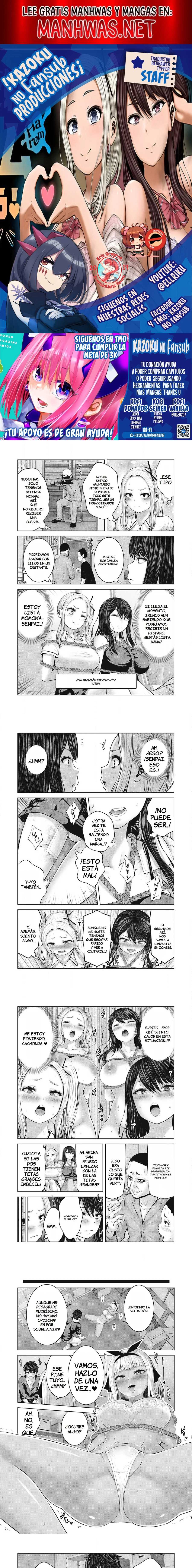 ZOMBIE SEKAI DE HAREM WO TSUKUROU capítulo 8.2 página 1