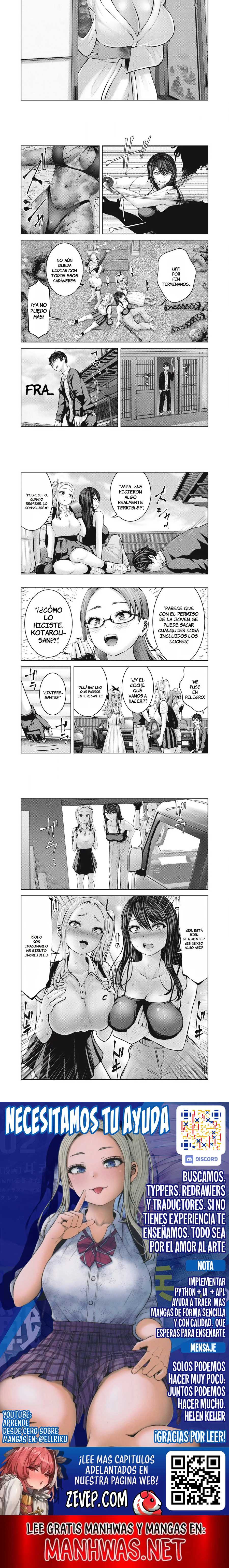 ZOMBIE SEKAI DE HAREM WO TSUKUROU capítulo 9.2 página 4