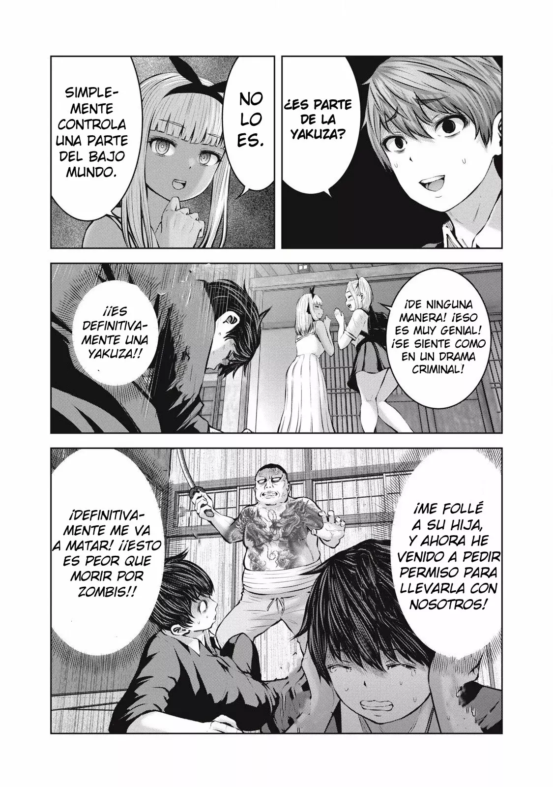 ZOMBIE SEKAI DE HAREM WO TSUKUROU capítulo 9 página 16