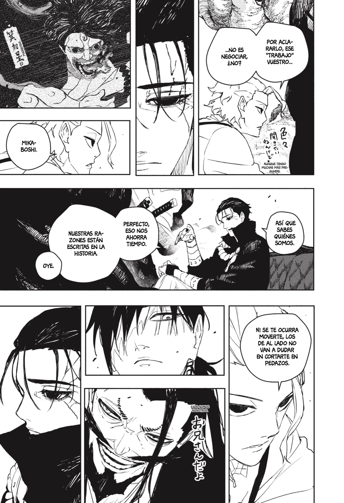 Kagurabachi capítulo 118 página 3