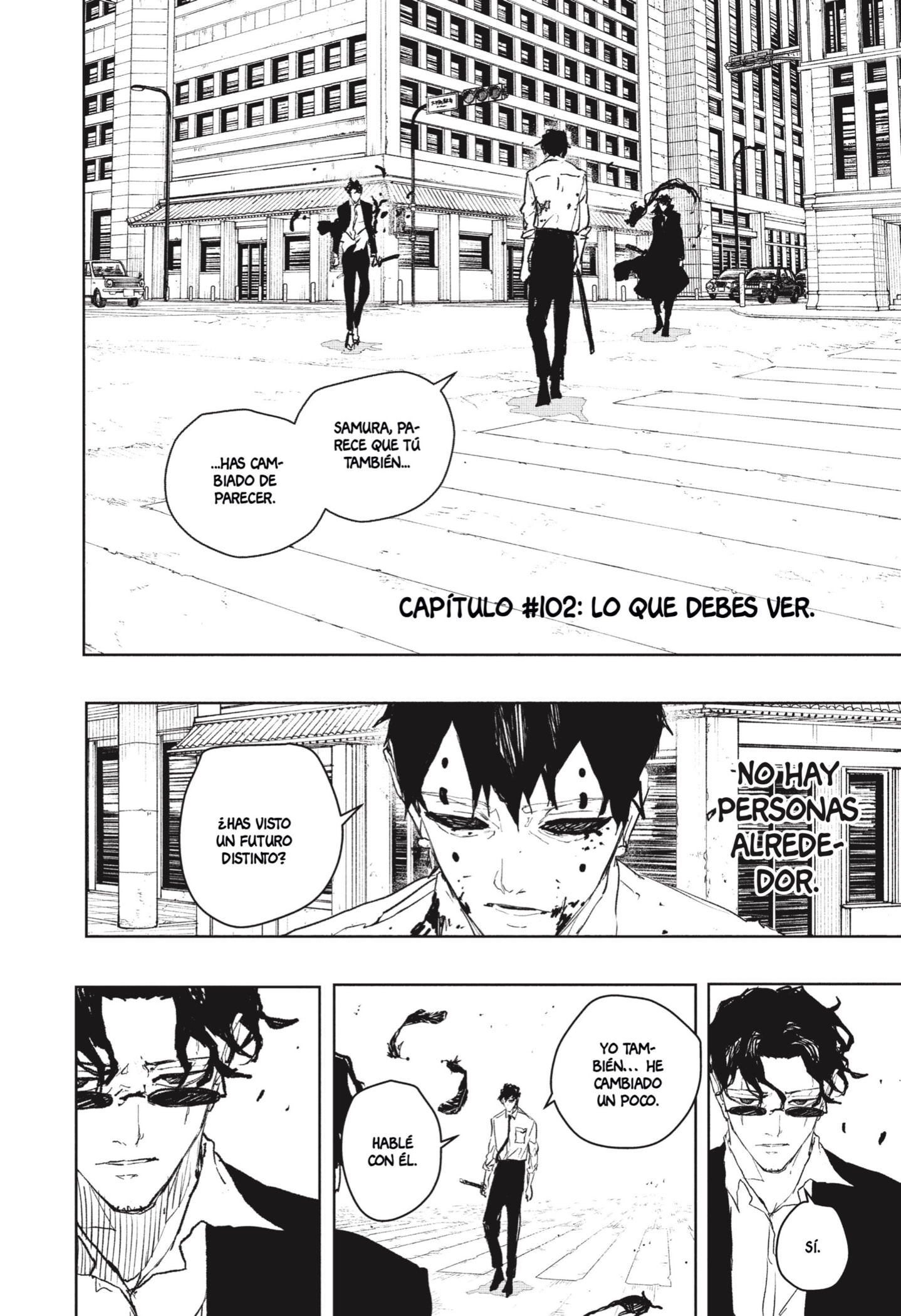 Kagurabachi capítulo 102 página 2