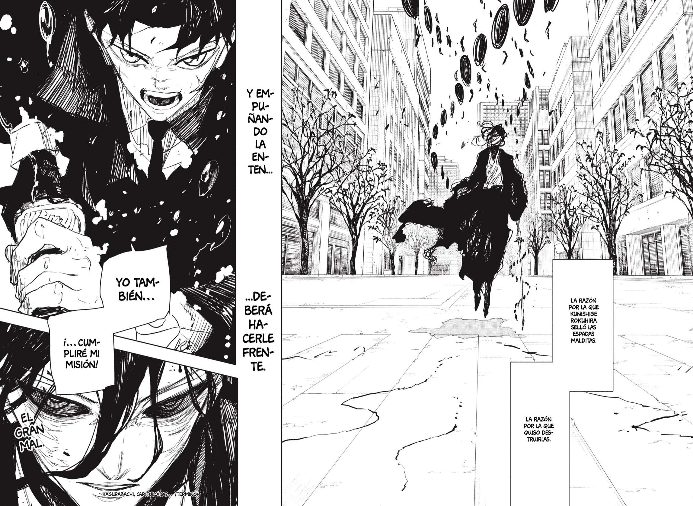 Kagurabachi capítulo 106 página 17