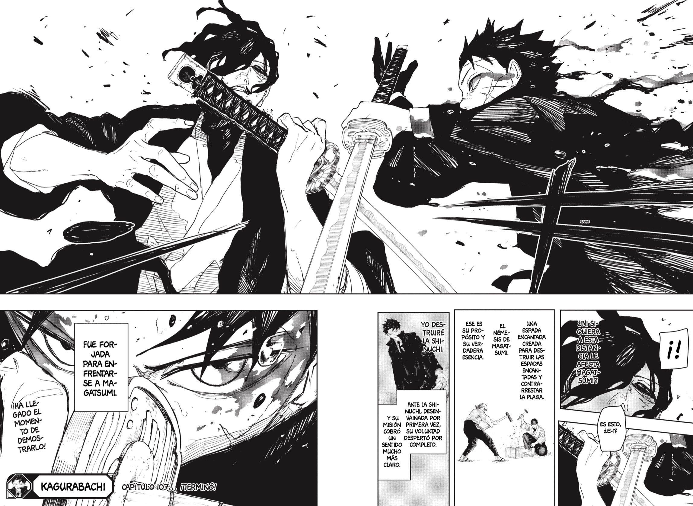 Kagurabachi capítulo 107 página 16